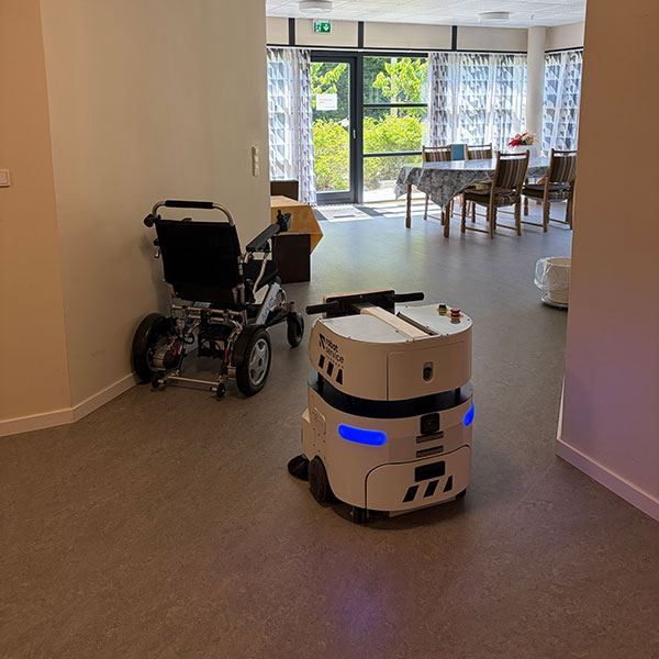 Aotingbots Waterless Cleaning Robot Enhances Safety and Efficiency at Danish Nursing Home